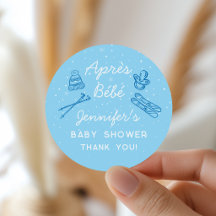 Dibujado a Mano Après Bebe Apres Ski Niño Baby Sho