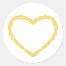 Dibujo de niños de tablero de cardíaco amarillo pa