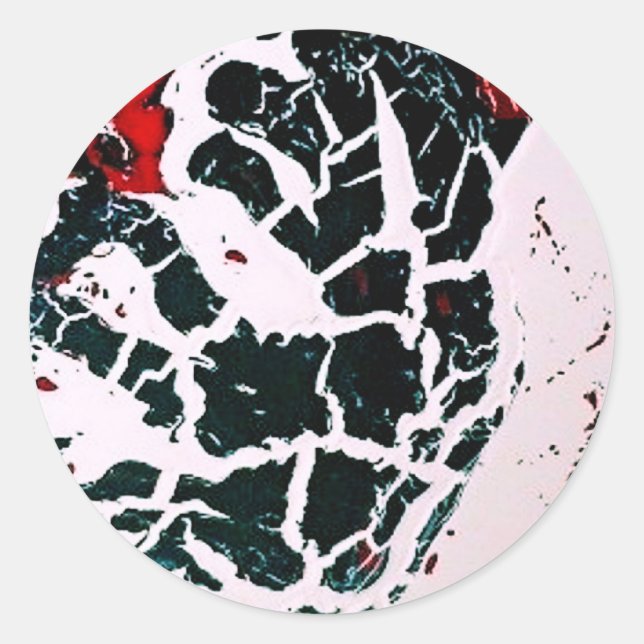 PEGATINA REDONDA DIBUJOS DE NATURALEZA (Anverso)