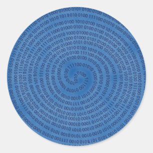Pegatina Redonda digital