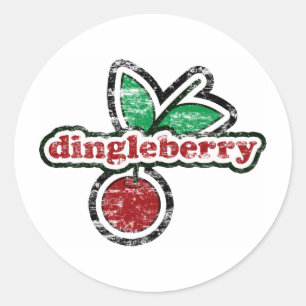 Pegatina Redonda Dingleberry