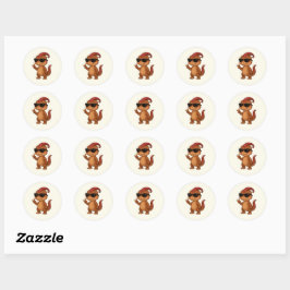 Pegatina Redonda Dino Sticker Sheet – Kammli Cool Edition
