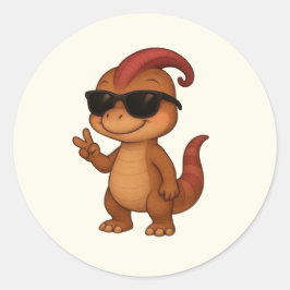 Pegatina Redonda Dino Sticker Sheet – Kammli Cool Edition