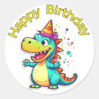 Dinosaurio en un Fiesta