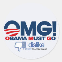 ¡Dios mío! Obama debe irse - botón de no gusto