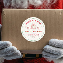 Dirección de devolución del pan de jengibre rojo d