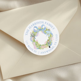 Pegatina Redonda Dirección de la línea de la aguja para la nuez de 