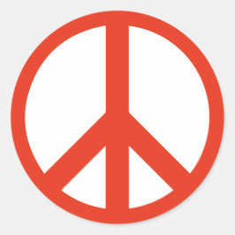 Pegatina Redonda Dirección de regreso de feriado de Navidades de Si