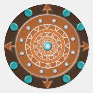 Pegatina Redonda Direcciones Pegatinas 20 por hoja