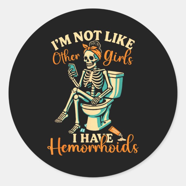 Pegatina Redonda Dirty Adult Themed Funny Crazy Embarring Shirts Fo (Anverso)