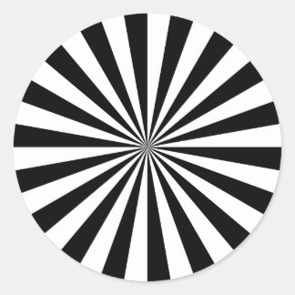 Pegatina Redonda Disco Hypno