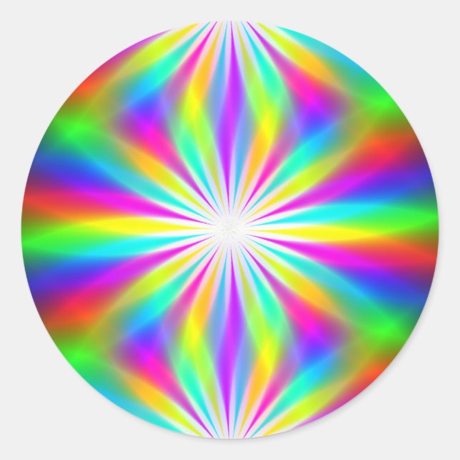 Pegatina Redonda DiscoTech 4 (Anverso)