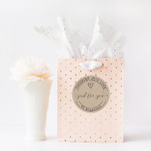 Diseñado a mano con amor elegante guión kraft