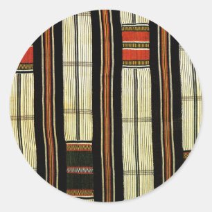Pegatina Redonda Diseño africano #6 @ Stylnic