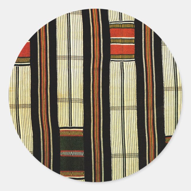 Pegatina Redonda Diseño africano #6 @ Stylnic (Anverso)