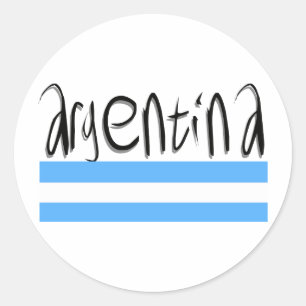 Pegatina Redonda ¡Diseño argentino!