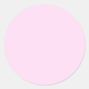 Pegatina Redonda Diseño de color clásico de encaje rosa