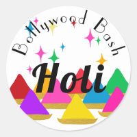 Diseño de colores en el Festival Hindú de Holi Fel