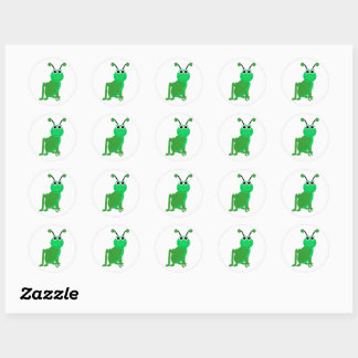Pegatina Redonda Diseño de Grasshopper