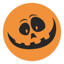 Diseño de Halloween con cara esculpida