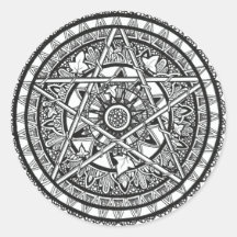 Diseño de mandala de hiedra blanca y negra