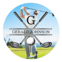 Diseño de Monograma de Golf Personaliza Tu Imagen
