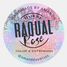 Pegatina Redonda Diseño de productos con logotipo de Personalizado