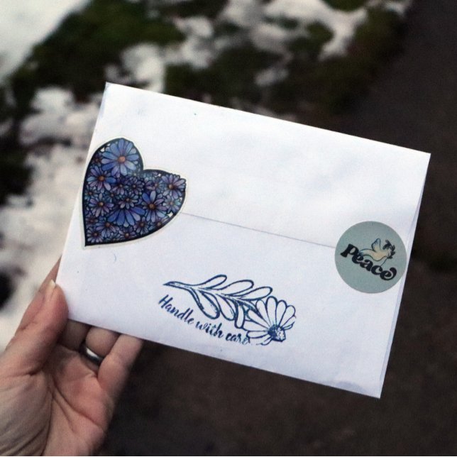 Pegatina Redonda Diseño del mundo pacífico (Subido por el creador)