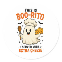 Diseño «Esto es un Boo-Rito servido con queso extr