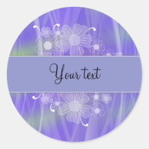 Diseño floral lilac romántico