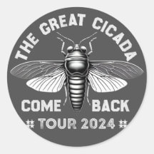 Diseño Gráfico Cicada Comeback Tour 2024