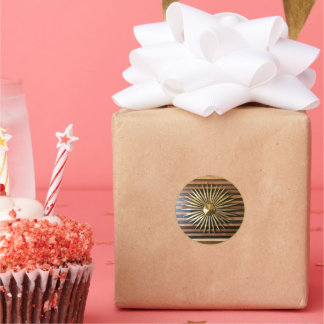 Pegatina Redonda Diseño hermoso y asombroso