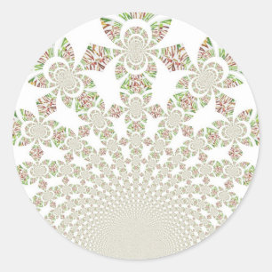 Pegatina Redonda Diseño único de Hakuna Matata: Serene Vibes