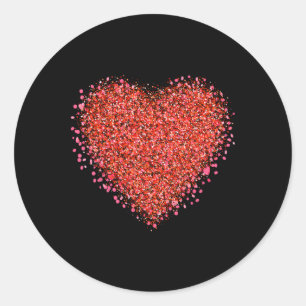 Pegatina Redonda diseños de San Valentín2 
