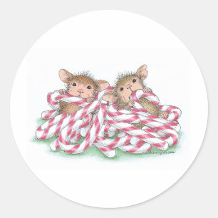 Pegatina Redonda Diseños House-Mouse®