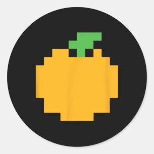 Pegatina Redonda Disfraz de grupo fácil de Halloween, juego de vide