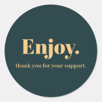 Disfrute del diseño de Pegatinas empresariales