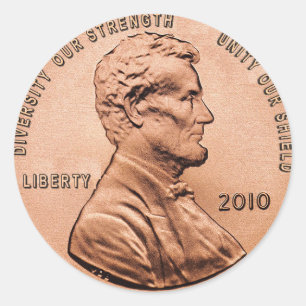 Pegatina Redonda Diversidad Nuestra Unidad de Fuerza Nuestro Escudo