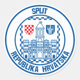 Pegatina Redonda Diverso Emblema