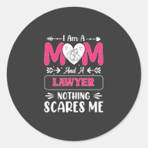 Divertido abogado, mamá, abogado, gracioso