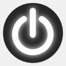 Divertido de encendido en símbolo