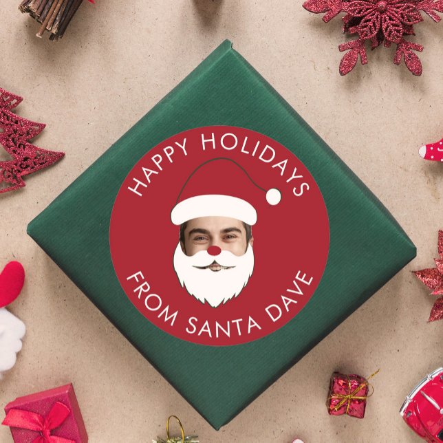 Pegatina Redonda Divertido Personalizado de cara intercambiar Papá  (Subido por el creador)