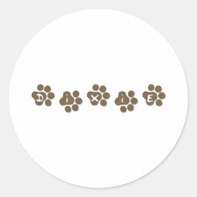 Pegatina Redonda Dixie (Anverso)