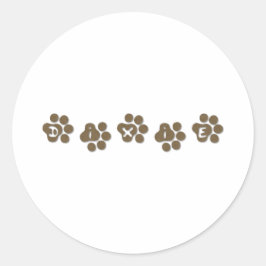 Pegatina Redonda Dixie