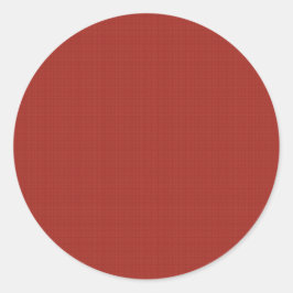 Pegatina Redonda DIY Creat Your Own Red Pop of Color Gift Item