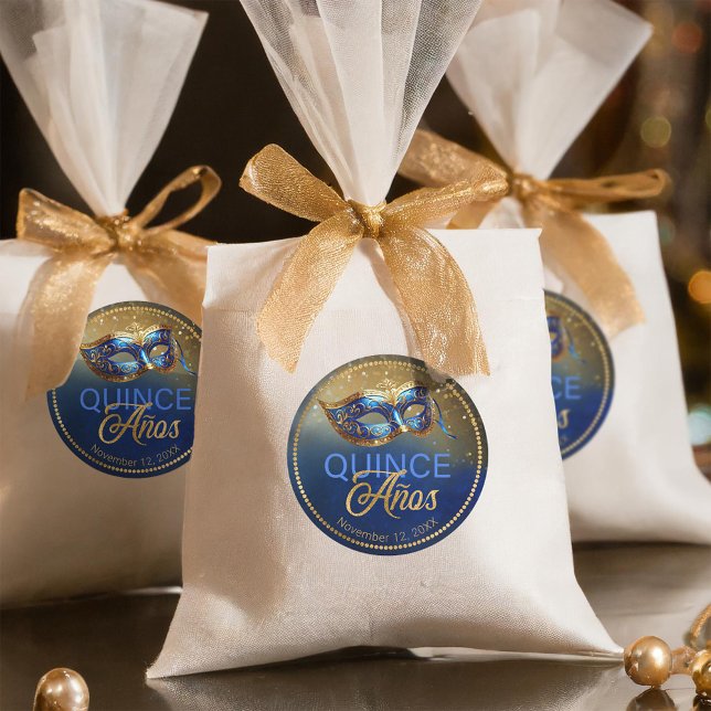 Pegatina Redonda DNI1031 de oro azul de cintura de mascarada Anos (Subido por el creador)