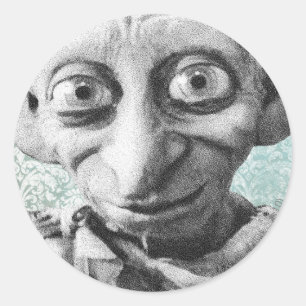 Pegatina Redonda Dobby 4
