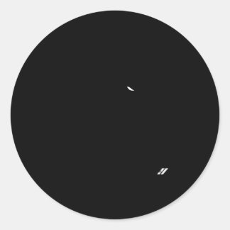 Pegatina Redonda Dodge Hellcat Hell On Wheels