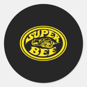 Pegatina Redonda Dodge Super Bee
