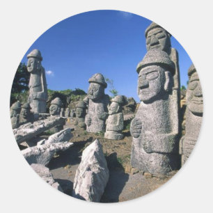 Pegatina Redonda Dol Hareubang